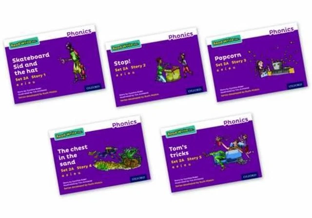 READ WRITE INC. Phonics: Purple Set 2A Storybooks Mixed Pack of 5 by ...