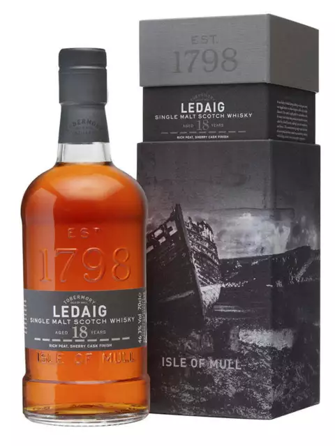 Ledaig 18 Year Old Single Malt Scotch Whisky 700mL