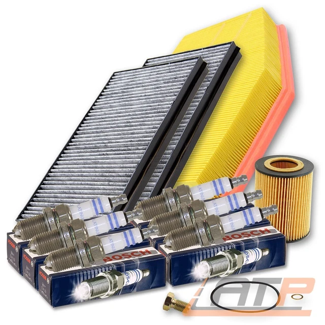 Kit Tagliando 4 Filtri Per BMW Serie 1 F20/F21 E Serie 3 F30/F31