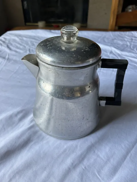 Sold at Auction: VINTAGE WEAR-EVER NO. 3008 ALUMINUM COFFEE POT