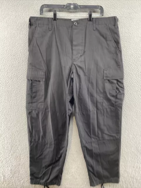 Galls Mens Black Cargo Utility Tactical Ripstop Pants in Size Large Regular