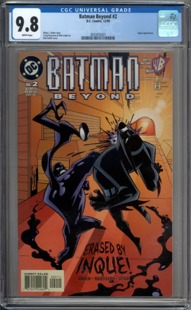 Batman Beyond 2 CGC Graded 9.8 NM/MT DC Comics 1999