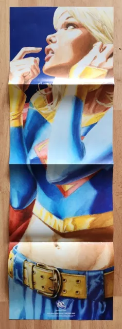 SUPERGIRL RETAILER ONLY PREMIUM POSTER Comic Shop Locater Promo DC 2008