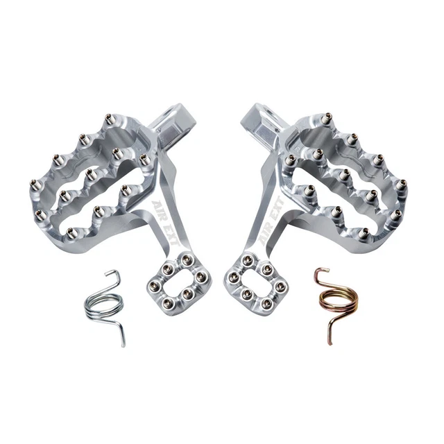 Fastway Air Ext Motorcycle Foot Pegs Kit Clear For Honda CR250R 1995-1999