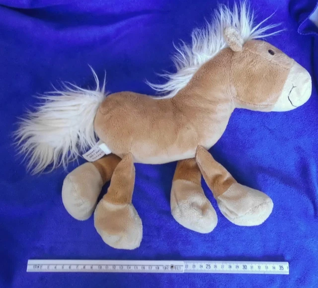 🐴 ~ Pferd Sigikid beige Schlenkertier Stofftier  Schmusetier KUSCHELTIER