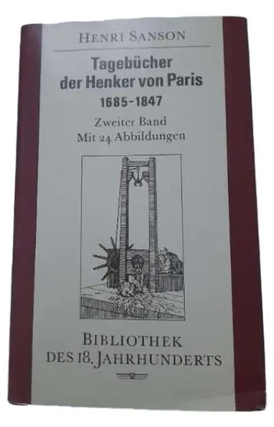 BUCHER VERLAG Buch Tagebücher der Henker von Paris - Historisch