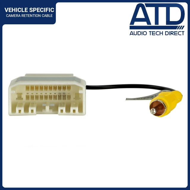 thumbnail image 2 of Audio Tech Direct Camera Retention Cable For Nissan Pathfinder R51, Note, X-Trail, Navara, Reverse RCA 2 of 5