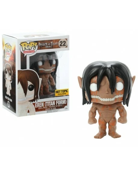 FUNKO POP EREN Titan Form Attack On Titan Exclusive 22 EUR 20,99 ...