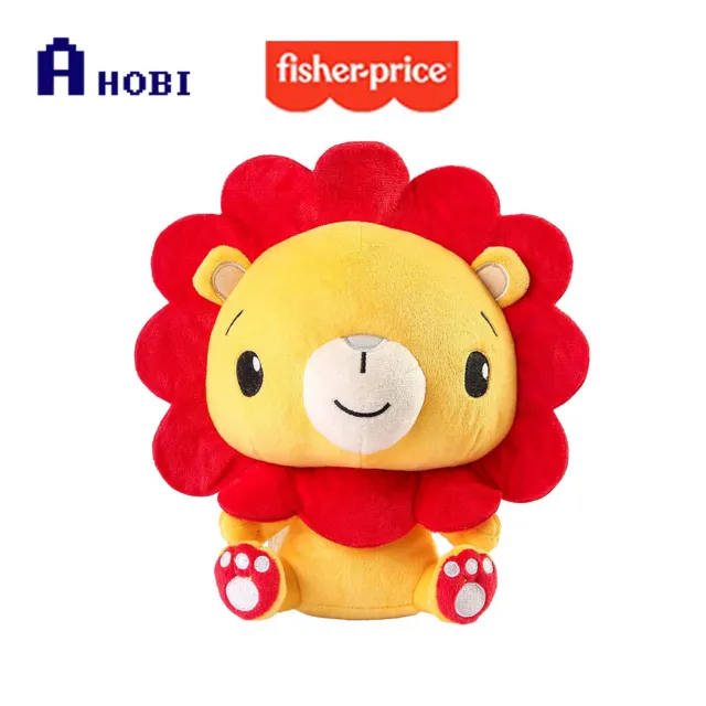 Fisher Price AX Toys Adorable Sitting Plush Lion 20cm For 12 Months Kids