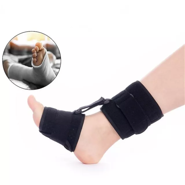 ADJUSTABLE PLANTAR FASCIITIS Foot Splint Drop Orthotic Support Brace  Belt+Ball ✎ $23.43 - PicClick AU