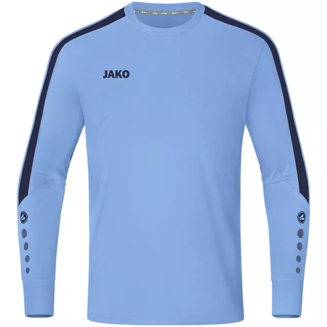 Jako Power Torwarttrikot Langarm Kinder blau