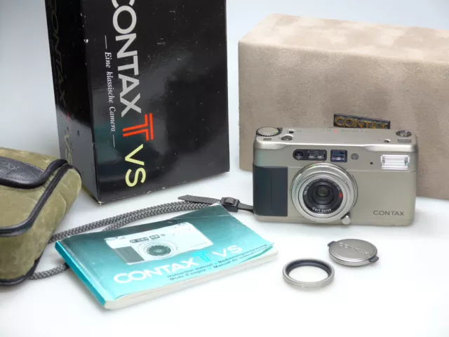 Contax TVS + Zeiss Sonnar T* 28-56mm BOXED - EXCELLENT