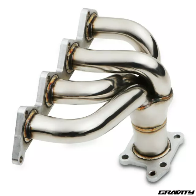 Stainless Decat Exhaust Manifold For Vw Polo Mk Lupo Caddy 1.4 16V Aua 02-09