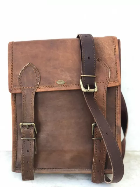 Femmes Vintage Pure Cuir Sacoche Bandoulière Gvb Petit Messager Sac Bandoulière