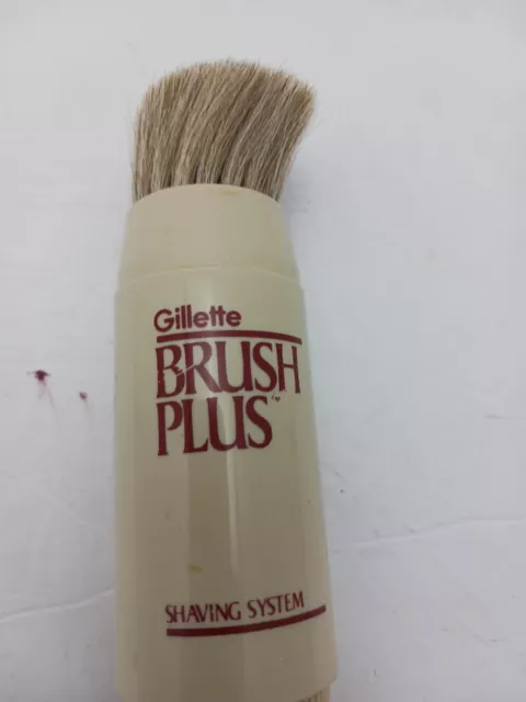 Gillette Brush Plus Shaving System Gillette  1984 Brush Only