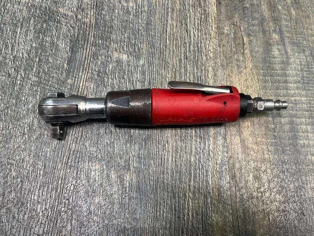 Snap On PTR215A Mini wobble 3/8" Air Ratchet. FREE S&H!