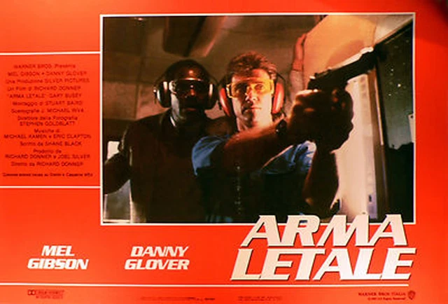 ARMA LETALE (LETHAL Weapon) - Aushangfoto A2 46x67cm gerollt /4 EUR 14 ...