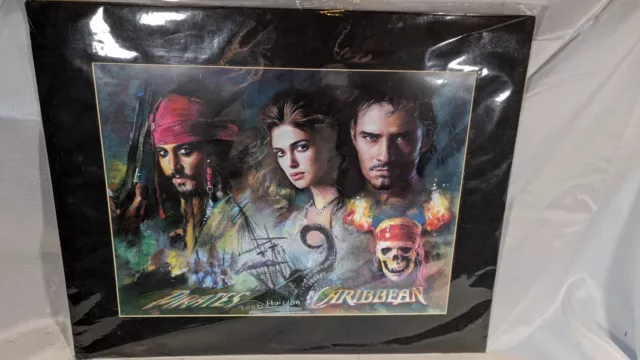 2006 Haiyan Pirates of the Caribbean Pop Art Print Dead Man's Chest 20"x16" Matt