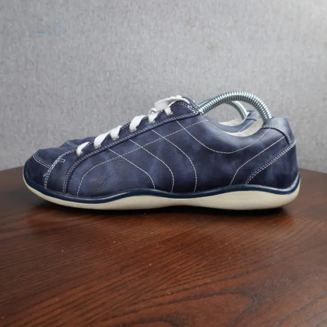 FootJoy LoPro Shoes Women's Size 10 M Blue Leather Spikeless Golf Sneakers