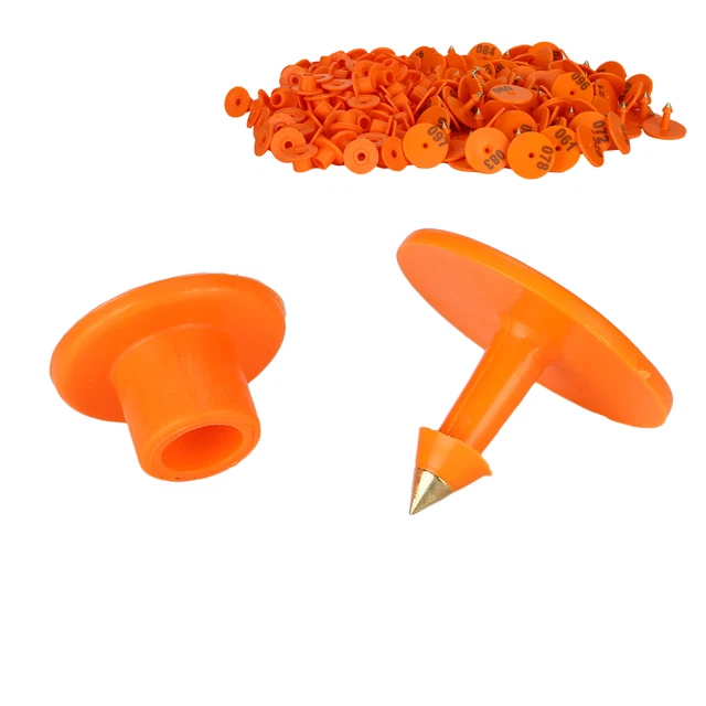 200PCS Thickened Sheep Ear Tag Number Marker Identification Card Information Bsu