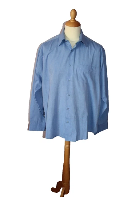 Chemise Homme Pierre Cardin Taille 40 - Blanc - Polycoton - Occasion Très Bon état