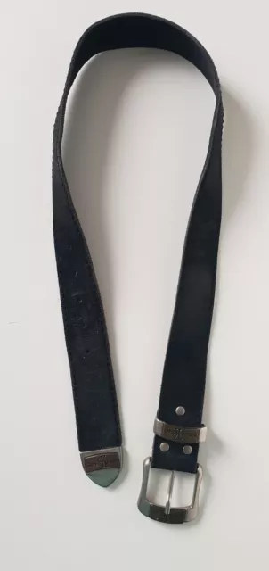 Calvin Klein ceinture noire en cuir bel état