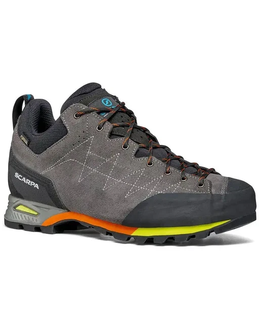 SCARPA ZODIAC GTX Gore Tex Approach Shoes Men Shark Orange 178.19 PicClick UK