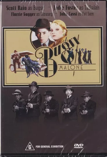 Bugsy Malone - Scott Baio & Jodie Foster New & Sealed Dvd Free Local Post