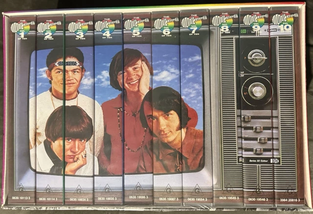 MONKEES 10 VOLUME VHS Boxed Set Sealed PAL System $150.00 - PicClick AU