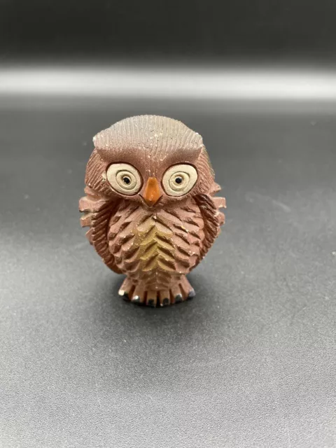 Artesania Rinconada Collection Owl Figurine Uraguay Figure