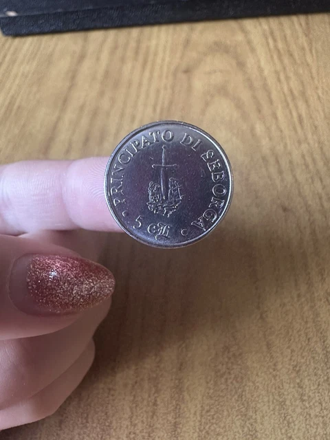 Pièce Argent 10 Cents Principauté De Seborga 1996 - Saint-Bernard Giorgio I