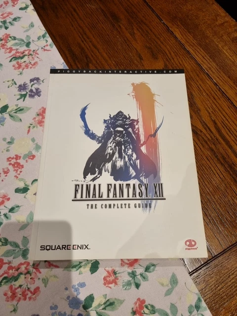 Final Fantasy XII The Complete Guide By Piggyback Interactive. 2007 Paperback