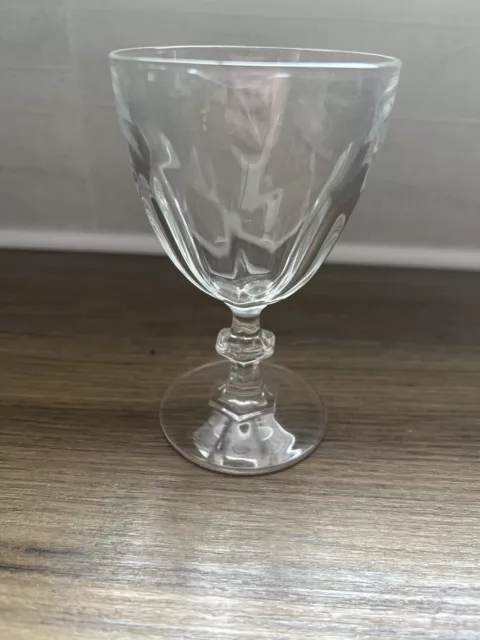 1 verres à vin rouge cristal d'Arques modèle Rambouillet 12 cm