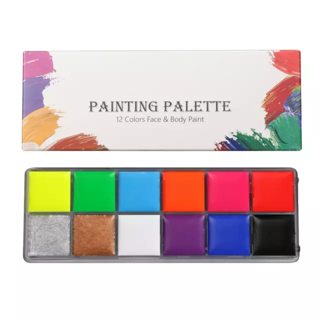 Face Body Paint Oil Palette Painting Palette for Makeup Tool Costume Cosplay