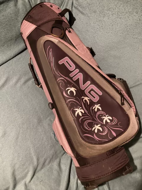 Ping SF6 Borsa carrello da golf donna/donna rosa viola