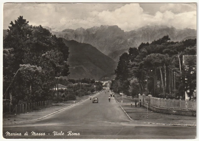 Marina Di Massa - Viale Roma - Viagg. 1958 -98731-