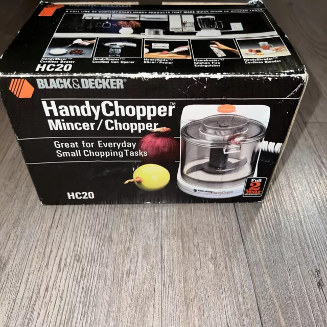 Black & Decker Handy Chopper HC2000 White Mincer/Chopper