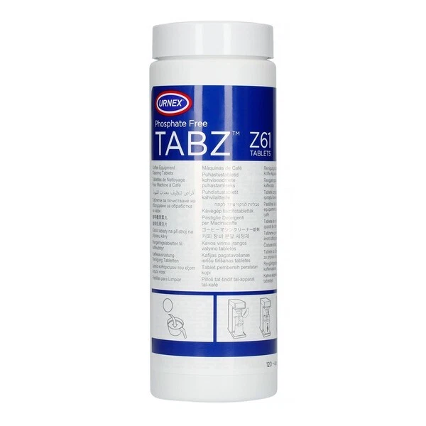 Urnex Tabz Z61 - Reinigungstabletten für Gießbrauer - 120 Tabletten