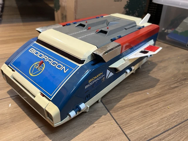 Jouet Vintage 1984 : Bioman Big Scale Bio Dragon DX Bandai MIB