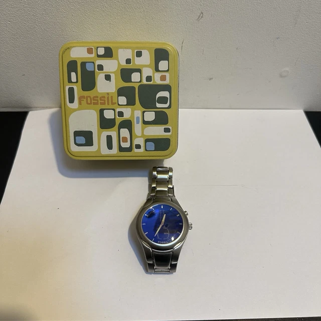 SUPER RARE Y2K MATRIX FOSSIL Big Tic Animated Watch JR-8623 Box