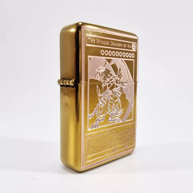 BRAND NEW -  DESIGNED BRUSHED STYLED CIGARETTE PETROL LIGHTER - Rar