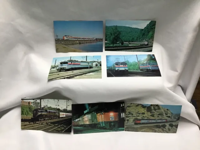 Amtrak Railroad Train Post Card Lot of 7