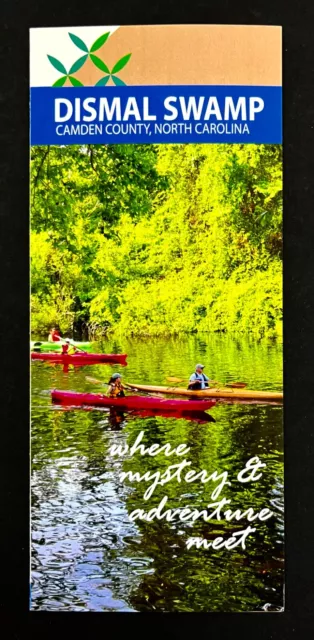 2010s Dismal Swamp Camden County North Carolina Travel Brochure History Tourism