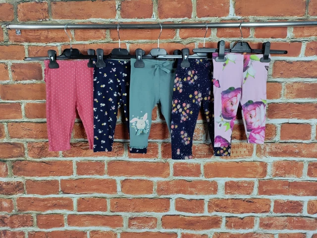 Baby Girls Bundle Age 6-9 Months H&M M&S Next Gap Ted Baker Leggings Floral 74Cm
