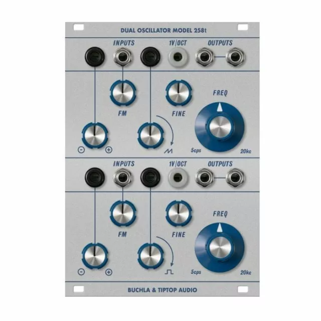 Buchla & TipTop Audio Dual Oscillator Model 258t Module