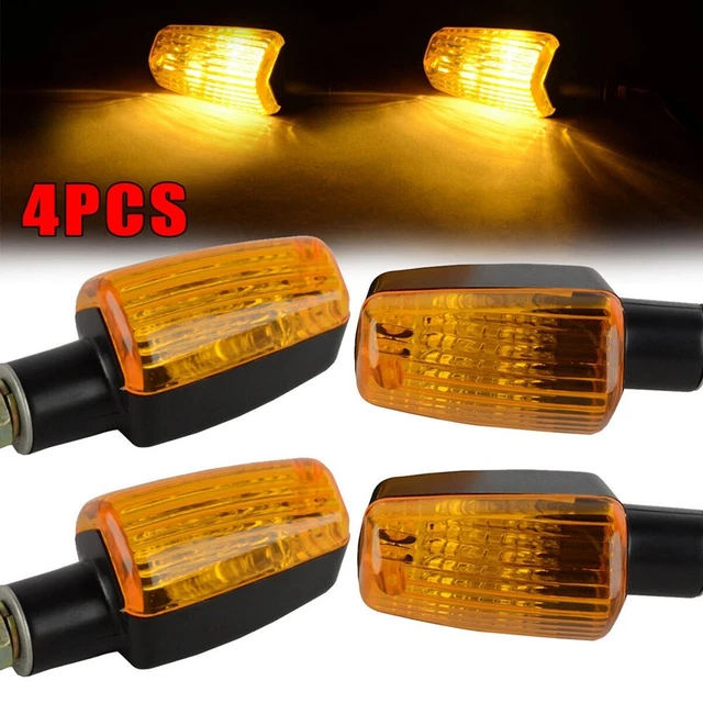 Kit Clignotants LED Pour Moto/Quad/UTV - Facile à Installer - Neuf