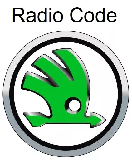 Skoda Radio Code/ Pin Code Fabia Roomster Octavia Blaupunkt Delphi Rapid Navi