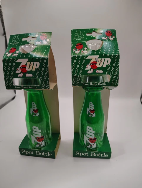 Bouteille De Soda 7UP Vintage 1956 - 12 Oz (33 Cl) - Pleine Et Bouchée - Objet De Collection - Occasion