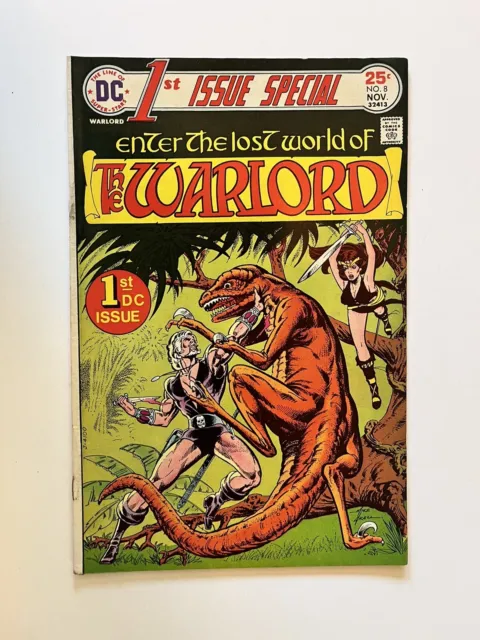 The Warlord #8/ DC, 1976/ 1st Issue Special - ENTER THE LOST WORLD OF WARLORD