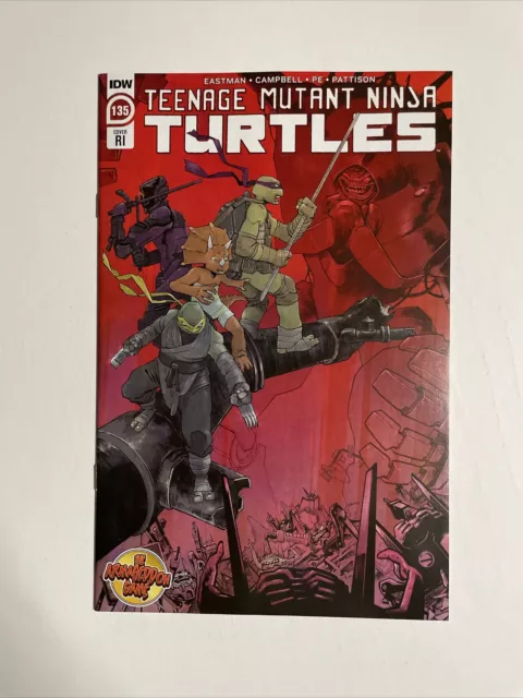 Teenage Mutant Ninja Turtles #135 (2022) 9.4 IDW 1:10 Torres Incentive Variant